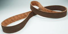 3 x 24" - Coarse - Brown Surface Scotch-Brite Conditioning Belt - Exact Tool & Supply