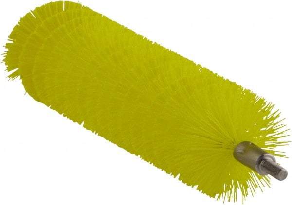 Vikan - 1.6" Diam Polyester Tube Brush - 8" OAL, Stainless Steel Handle - Exact Tool & Supply