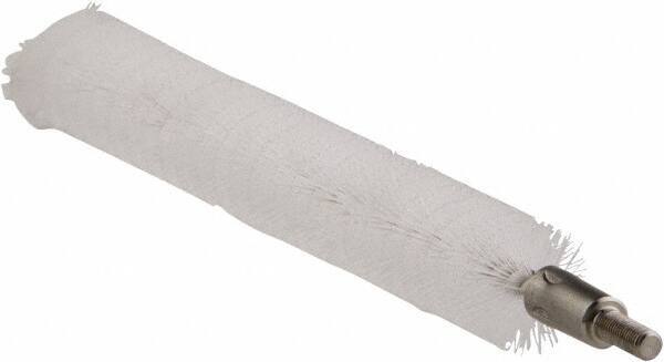 Vikan - 0.8" Diam Polyester Tube Brush - 7-1/2" OAL, 7" Head Length, Stainless Steel Handle - Exact Tool & Supply