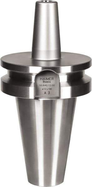 HAIMER - 8mm Hole Diam, BT50 Taper Shank Shrink Fit Tool Holder & Adapter - 3" Projection, 21mm Nose Diam, 36mm Clamping Depth, 25,000 RPM - Exact Tool & Supply
