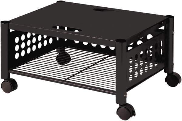 Vertiflex Products - Black Cart/Stand - Use with Printer, Fax Machines, Copiers - Exact Tool & Supply