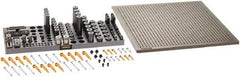 Renishaw - M6, CMM Clamping Kit - Use with CMM Fixtures, Includes 110Pc. Component Set, 450x450mm Plate - Exact Tool & Supply