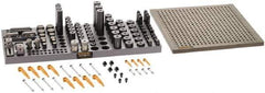Renishaw - M6, CMM Magnetic & Clamping Kit - Use with CMM Fixtures, Includes 112Pc. Component Set, 300x300mm Plate - Exact Tool & Supply