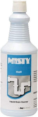 Misty - 32 oz Liquid Drain Cleaner - Unscented, Bottle - Exact Tool & Supply