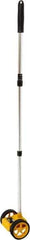 Johnson Level & Tool - 9,999' Counter Limit, 3-1/2' OAL, Measuring Wheel - Measures in Ft/In - Exact Tool & Supply