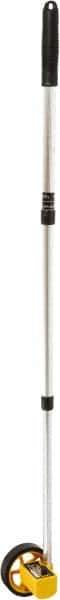 Johnson Level & Tool - 10,000m Counter Limit, 3-1/2' OAL, Measuring Wheel - Measures in Meters/cm - Exact Tool & Supply