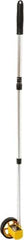 Johnson Level & Tool - 9,999' Counter Limit, 3-1/2' OAL, Measuring Wheel - Measures in Ft/In - Exact Tool & Supply