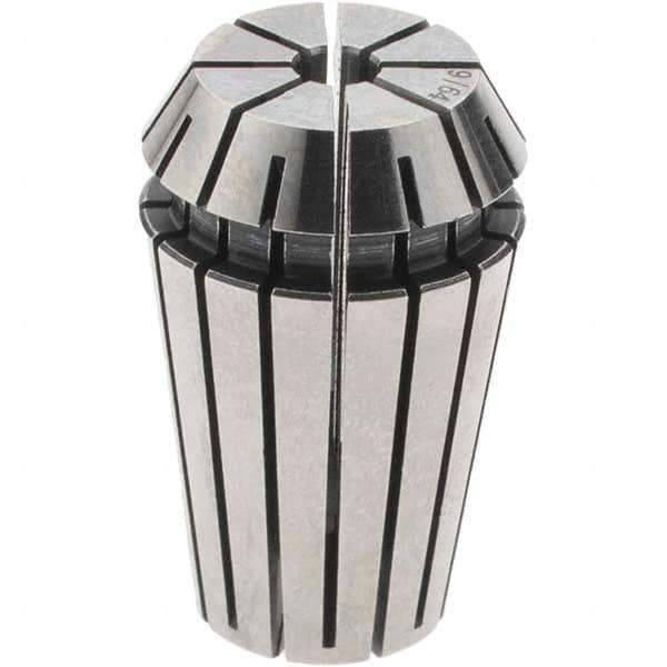 Accupro - 9/64" ER16 Collet - 0.01mm TIR, 27mm OAL, 17mm Overall Diam - Exact Tool & Supply