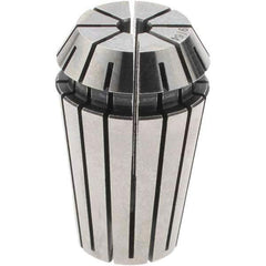 Accupro - 9/64" ER16 Collet - 0.01mm TIR, 27mm OAL, 17mm Overall Diam - Exact Tool & Supply