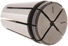 Accupro - 0.5 to 1mm ER8 Collet - 0.01mm TIR, 13mm OAL, 8.5mm Overall Diam - Exact Tool & Supply