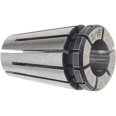Accupro - 3/16" ER8 Collet - 0.01mm TIR, 13mm OAL, 8.5mm Overall Diam - Exact Tool & Supply