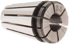 Accupro - 3 to 3.5mm ER8 Collet - 0.01mm TIR, 13mm OAL, 8.5mm Overall Diam - Exact Tool & Supply