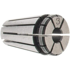 Accupro - 2.5 to 3mm ER8 Collet - 0.01mm TIR, 13mm OAL, 8.5mm Overall Diam - Exact Tool & Supply