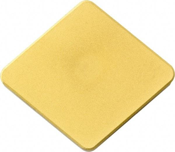 Kyocera - CNM323 Grade KBN900 CBN Turning Insert - TiN Finish, 80° Diamond, 3/8" Inscr Circle, 1/8" Thick, 3/64" Corner Radius - Exact Tool & Supply