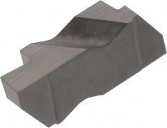 Kyocera - 3062KCG Grade A65, 1/16" Cutting Width Ceramic Grooving Insert - 3/32" Max Depth of Cut, Right Hand, 0.008" Corner Radius, Al2O3/TiC3 Finish - Exact Tool & Supply
