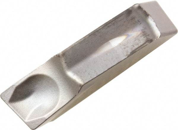 Kyocera - TK S PR930 Grade, 0.0866" Cutting Width, Carbide Cutoff Insert - 8° Right Hand Lead Angle, 0.0079" Cnr Rad, TiCN Coated - Exact Tool & Supply