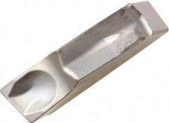 Kyocera - TK S PR930 Grade, 0.0866" Cutting Width, Carbide Cutoff Insert - 8° Right Hand Lead Angle, 0.0079" Cnr Rad, TiCN Coated - Exact Tool & Supply