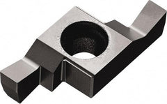 Kyocera - 200GE C Grade TN6020, 2mm Cutting Width Cermet Grooving Insert - 2.5mm Max Depth of Cut, Right Hand, 0.1mm Corner Radius, TiCN Finish - Exact Tool & Supply