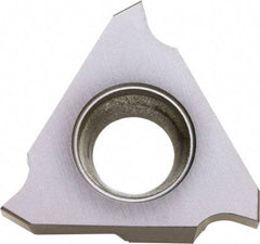 Kyocera - 43GBA Grade PR905, 1.7mm Cutting Width Carbide Grooving Insert - 3.5mm Max Depth of Cut, Right Hand, 0.2mm Corner Radius, TiAlN Finish - Exact Tool & Supply