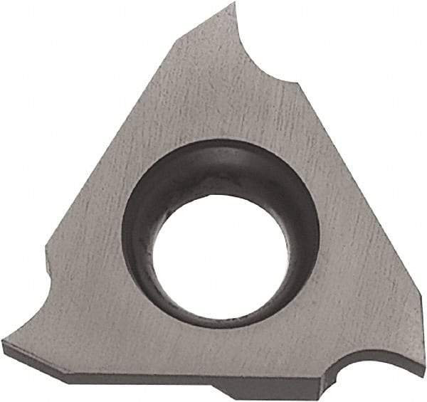 Kyocera - 32TGF Grade TC40, 2mm Cutting Width Cermet Grooving Insert - 2.5mm Max Depth of Cut, Right Hand, 0.1mm Corner Radius, TiC/TiN Finish - Exact Tool & Supply
