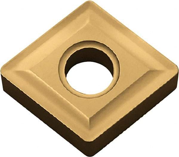 Kyocera - CNMG644 Grade CA525 Carbide Turning Insert - TiCN/Al2O3/TiN Finish, 80° Diamond, 3/4" Inscr Circle, 1/4" Thick, 1/16" Corner Radius - Exact Tool & Supply