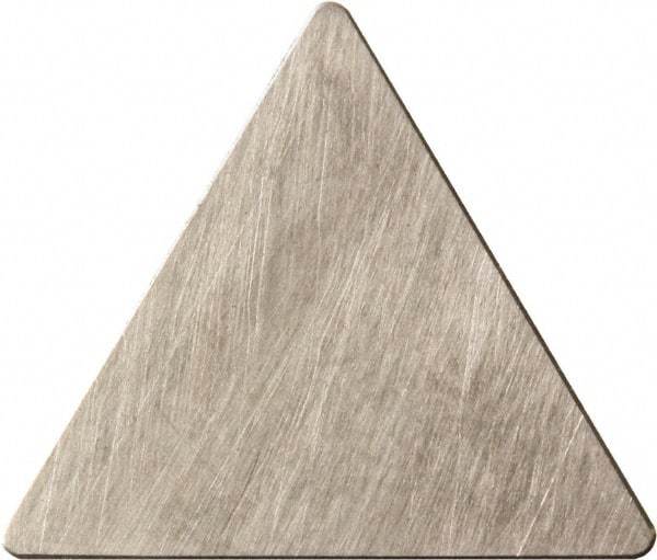 Kyocera - TPM222 Grade CA4515 Carbide Turning Insert - TiCN/Al2O3 Finish, 60° Triangle, 1/4" Inscr Circle, 1/8" Thick, 1/32" Corner Radius - Exact Tool & Supply