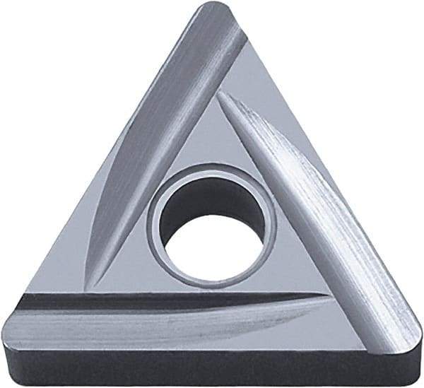Kyocera - TNGG330.5 B Grade PR930 Carbide Turning Insert - TiCN Finish, 60° Triangle, 3/8" Inscr Circle, 3/16" Thick, 0.008" Corner Radius - Exact Tool & Supply
