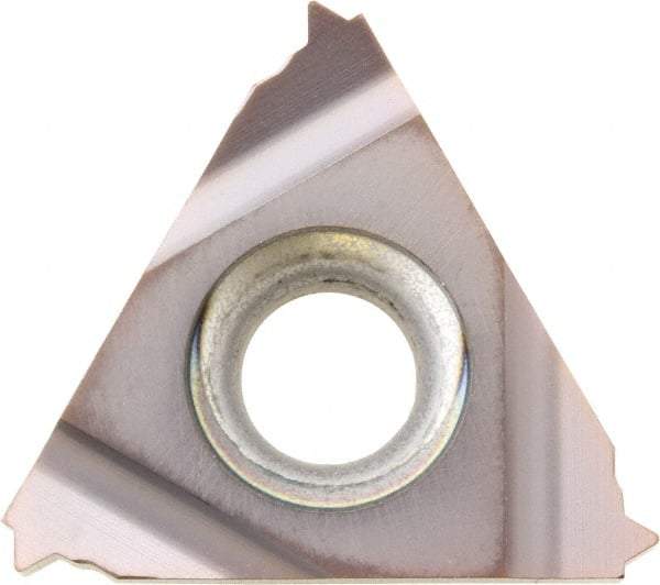 Kyocera - 16EL External Left Hand ISO Laydown Threading Insert - Grade PR1115, TiAlN Coated Carbide, 9.53mm Inscribed Circle - Exact Tool & Supply