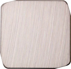 Kyocera - SPKN53 Grade TN100M Cermet Milling Insert - TiCN/NbC Finish, 3/16" Thick, 5/8" Inscribed Circle - Exact Tool & Supply