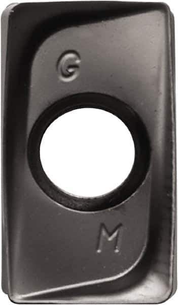 Kyocera - LOMU150504 GM Grade PR1535 Carbide Milling Insert - Megacoat Nano Finish, 5.6mm Thick, 0.4mm Corner Radius - Exact Tool & Supply