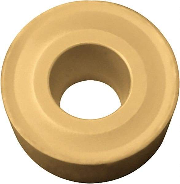 Kyocera - RCMX1003M0 Grade TN60 Cermet Turning Insert - Uncoated, Round, 10mm Inscr Circle, 1/8" Thick - Exact Tool & Supply