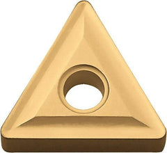 Kyocera - TNMG433 Grade CA530 Carbide Turning Insert - TiCN/Al2O3/TiN Finish, 60° Triangle, 1/2" Inscr Circle, 3/16" Thick, 3/64" Corner Radius - Exact Tool & Supply