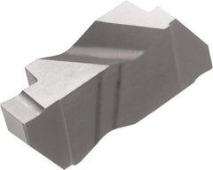 Kyocera - 3062KCGDP Grade PR1215, 1/16" Cutting Width Carbide Grooving Insert - 1/8" Max Depth of Cut, Left Hand, 0.008" Corner Radius, Megacoat Finish - Exact Tool & Supply