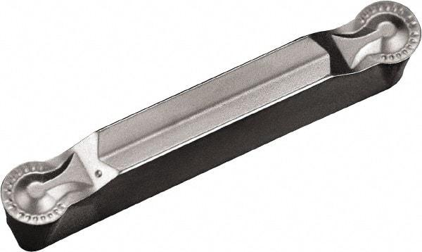 Kyocera - 4020GDM CM Grade PR1535, 4mm Cutting Width Carbide Grooving Insert - Neutral, 2mm Corner Radius, Megacoat Nano Finish - Exact Tool & Supply