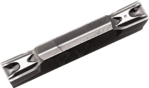 Kyocera - 3020GDM GL Grade PR1215, 3mm Cutting Width Carbide Grooving Insert - Neutral, 0.2mm Corner Radius, Megacoat Finish - Exact Tool & Supply