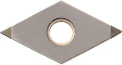 Kyocera - DNGA442 Grade KBN10M CBN Turning Insert - Megacoat Finish, 55° Diamond, 1/2" Inscr Circle, 1/4" Thick, 1/32" Corner Radius - Exact Tool & Supply