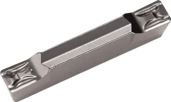 Kyocera - 3020GDM GM Grade PR1535, 3mm Cutting Width Carbide Grooving Insert - Neutral, 0.4mm Corner Radius, Megacoat Nano Finish - Exact Tool & Supply