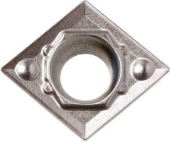 Kyocera - CCMT21.50.5 HQ Grade PR930 Carbide Turning Insert - TiCN Finish, 80° Diamond, 1/4" Inscr Circle, 3/32" Thick, 0.008" Corner Radius - Exact Tool & Supply