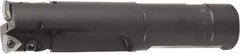 Kyocera - 2-3/4" Max Drill Depth, 1.46" Diam, Indexable Insert Drill - 2 Inserts, 1-1/4" Shank Diam, Whistle Notch Shank - Exact Tool & Supply
