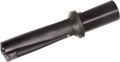 Kyocera - 2.83" Max Drill Depth, 0.945" Diam, Indexable Insert Drill - 2 Inserts, 1" Shank Diam, Whistle Notch Shank - Exact Tool & Supply