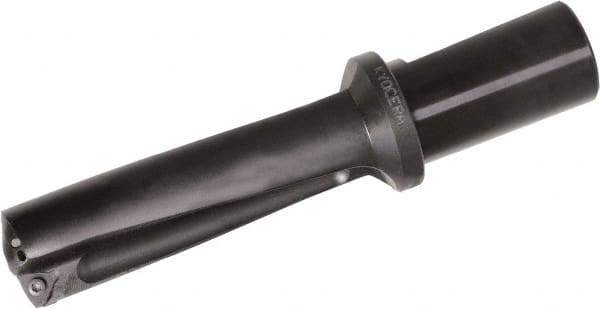 Kyocera - 5.62" Max Drill Depth, 1-7/8" Diam, Indexable Insert Drill - 4 Inserts, 1-1/2" Shank Diam, Whistle Notch Shank - Exact Tool & Supply