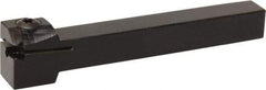 Kyocera - KGMS, External, Right Hand, 4.8mm Max Depth of Cut, 3 to 5mm Groove Width, Indexable Grooving Tool Holder - Multiple Insert Compatibility, 25mm Shank Height, 25mm Shank Width, 150mm OAL - Exact Tool & Supply