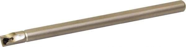 Kyocera - 12mm Min Bore Diam, 140mm OAL, 10mm Shank Diam, A-STLC-AE Indexable Boring Bar - 20mm Max Bore Depth, TCGT 215.., TCMT 215.. Insert, Screw Holding Method - Exact Tool & Supply