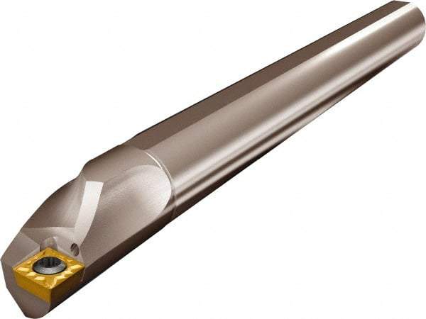 Kyocera - 14mm Min Bore Diam, 150mm OAL, 12mm Shank Diam, A/S-SCLC-AE Indexable Boring Bar - 24mm Max Bore Depth, CCGT 215.., CCGW 215.., CCMT 215.., CCMW 215.. Insert, Screw Holding Method - Exact Tool & Supply