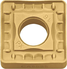 Kyocera - SNMM432 PX Grade CA530 Carbide Turning Insert - TiCN/Al2O3/TiN Finish, 90° Square, 1/2" Inscr Circle, 3/16" Thick, 1/32" Corner Radius - Exact Tool & Supply