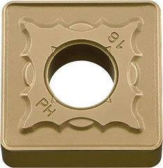 Kyocera - SNMG433 PH Grade CA4515 Carbide Turning Insert - TiCN/Al2O3 Finish, 90° Square, 1/2" Inscr Circle, 3/16" Thick, 3/64" Corner Radius - Exact Tool & Supply