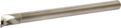 Kyocera - 14mm Min Bore Diam, 140mm OAL, 10mm Shank Diam, A-SVPC(B)-AE Indexable Boring Bar - 24mm Max Bore Depth, VCGW 1515.., VCMT 1515.. Insert, Screw Holding Method - Exact Tool & Supply