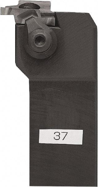 Kyocera - GFVT, External, Right Hand, 6.6mm Max Depth of Cut, 2.5 to 6mm Groove Width, Indexable Grooving Tool Holder - GVF... C Insert Compatibility, 25mm Shank Height, 25mm Shank Width, 150mm OAL - Exact Tool & Supply