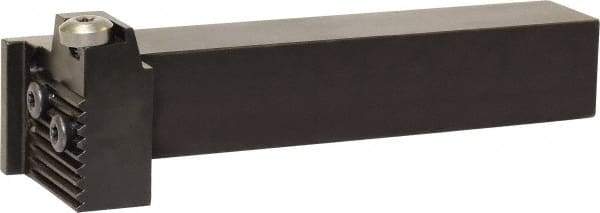 Kyocera - KGDS, External, Right Hand, 10mm Max Depth of Cut, 1.5 to 1.5mm Groove Width, Indexable Grooving Tool Holder - Multiple Insert Compatibility, 16mm Shank Height, 16mm Shank Width, 120mm OAL - Exact Tool & Supply