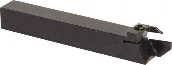 Kyocera - KGM, External, Left Hand, 16.002mm Max Depth of Cut, 3 to 4mm Groove Width, Indexable Grooving Tool Holder - Multiple Insert Compatibility, 16mm Shank Height, 16mm Shank Width, 120mm OAL - Exact Tool & Supply